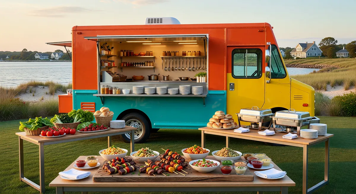 Route-Based Catering Business and Food Truck in Southern Rhode Island