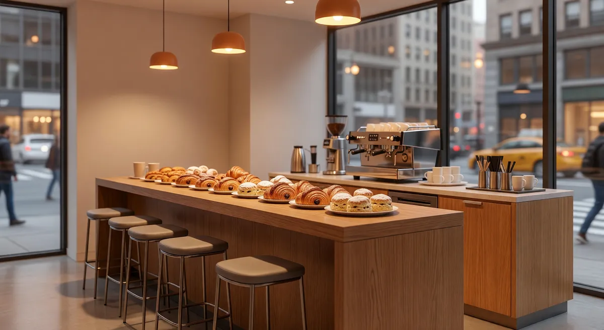 Compact Coffee Kiosk Franchises in New York City