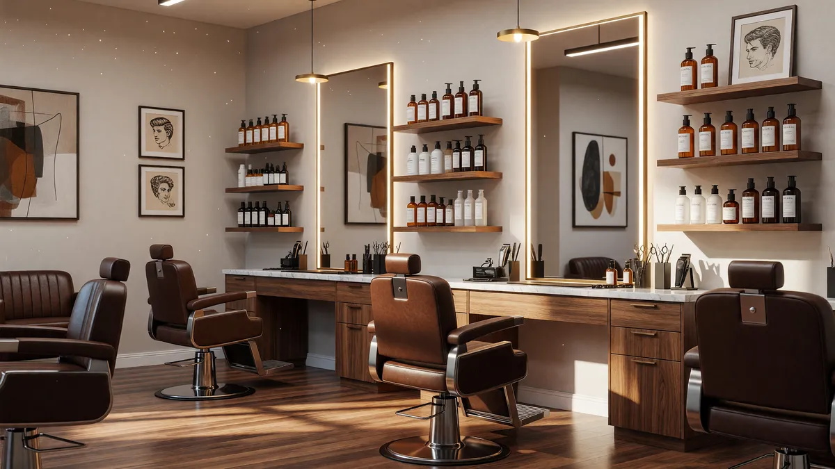 Barbershop & Beauty Salon Prime Location