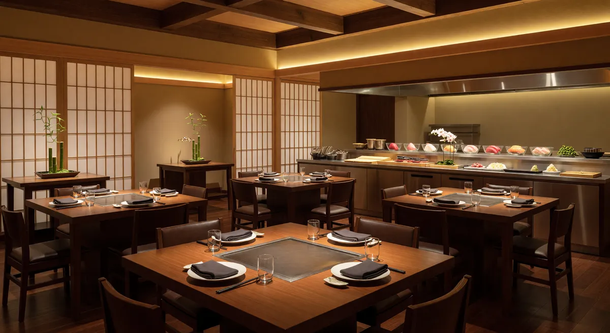 Turnkey Japanese Hibachi and Sushi Restaurant in Harrison