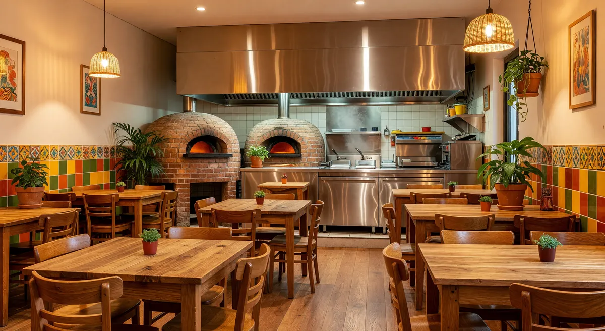 Turnkey Pizza Restaurant in Jacksonville with Hood and Walk In