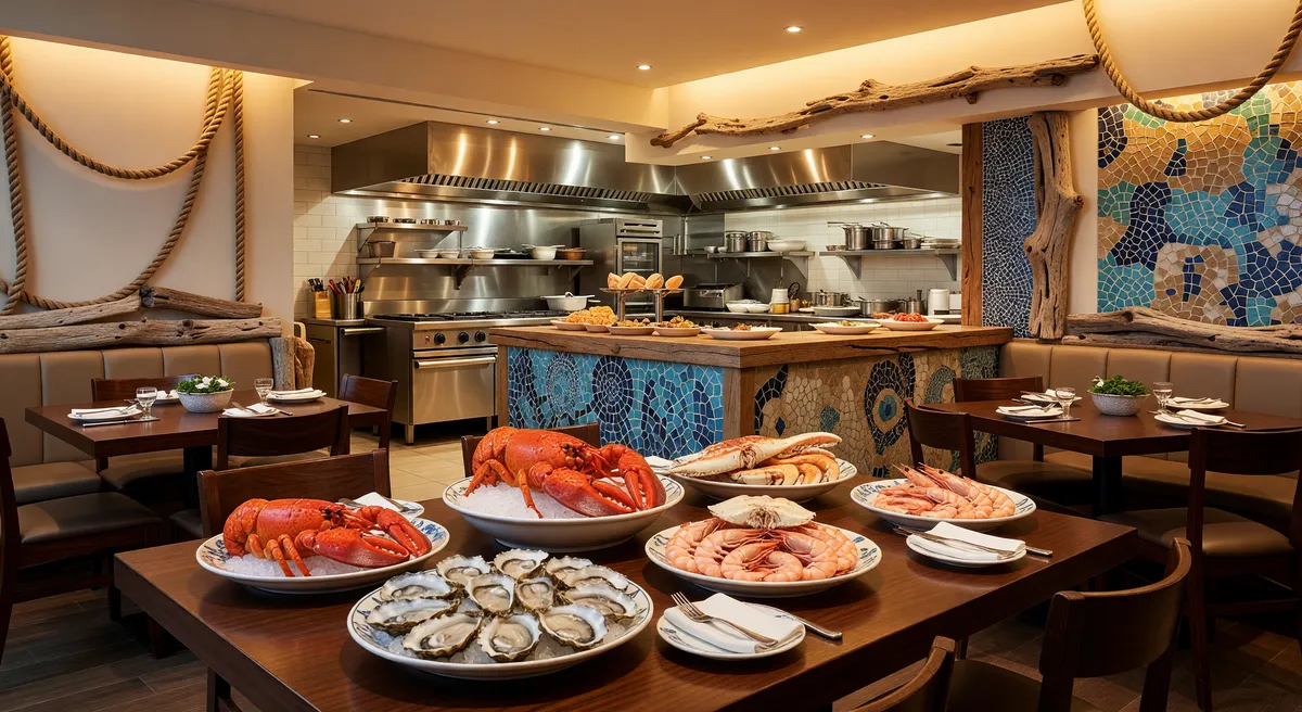 Profitable Seafood Restaurant in Indianapolis's Garage Food Hall for Sale