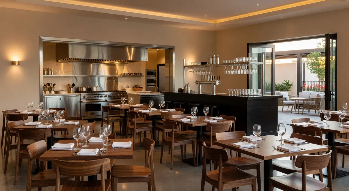 Turnkey Chandler Restaurant and Bar with Modern Design