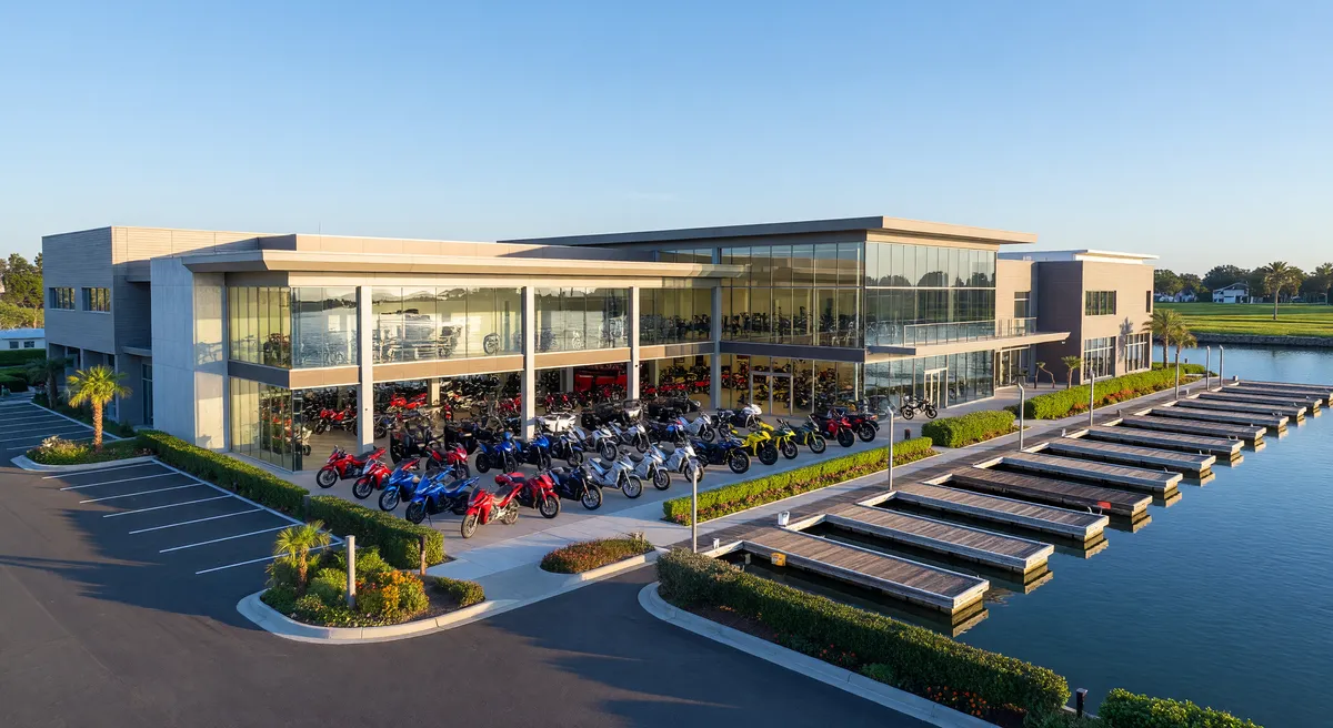 Profitable Dealership with Marina and Properties