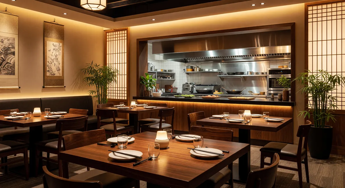 Profitable Sushi & Korean BBQ Restaurant with Liquor License for Sale