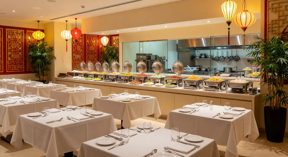High-Volume Asian Buffet Restaurant with Scalable Operation in Southern Alabama