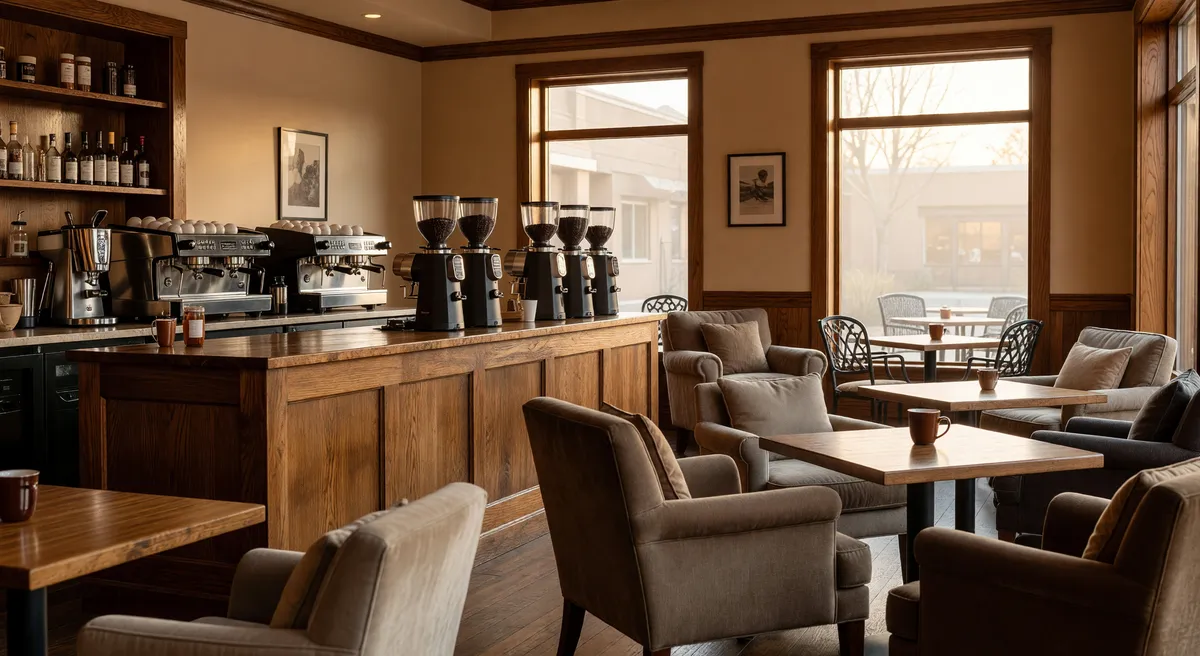 Ready-to-Operate Coffee Shop in Kansas City with Low Rent