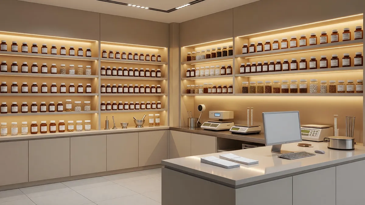 Retail & Compounding Pharmacy with Licenses and Contracts