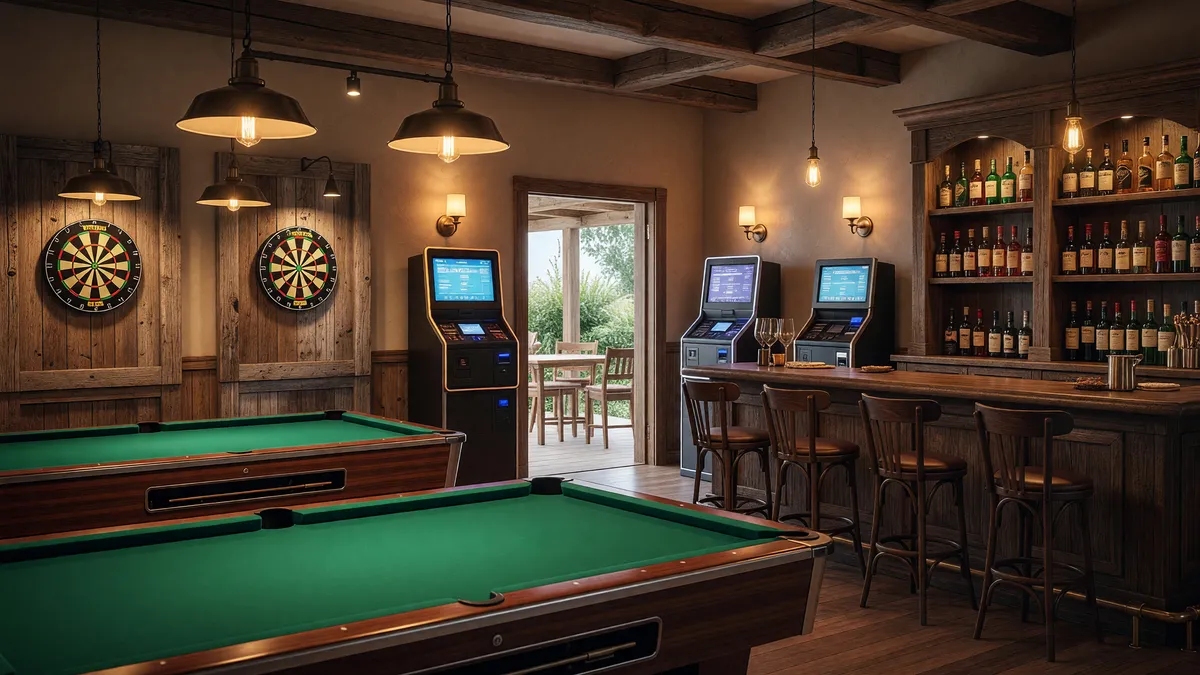 Cozy Neighborhood Sports Bar with Entertainment Options