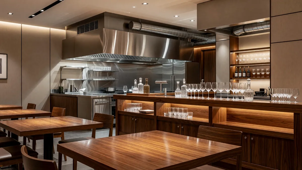 Turnkey Restaurant with High-End Buildout and Fully Equipped Bar