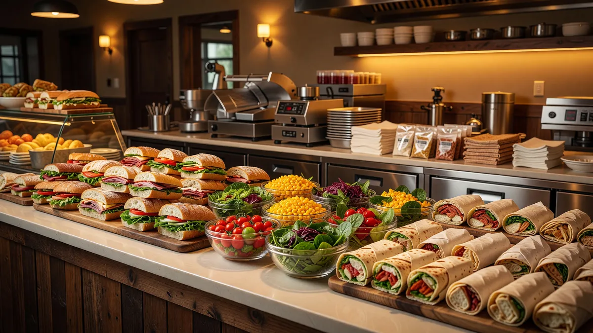 Profitable Deli & Catering Business with Included Van