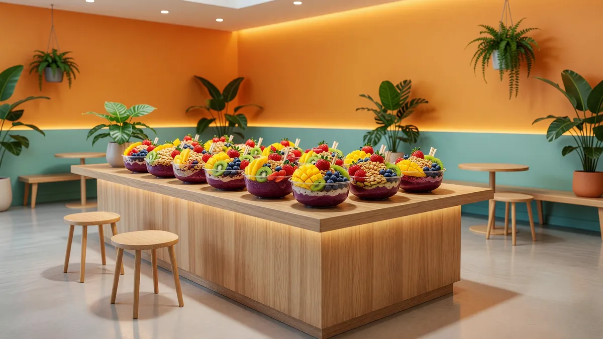 Acai Bowl Franchise - Nassau County - 90% Absentee - Owner Operated can Net $125+k