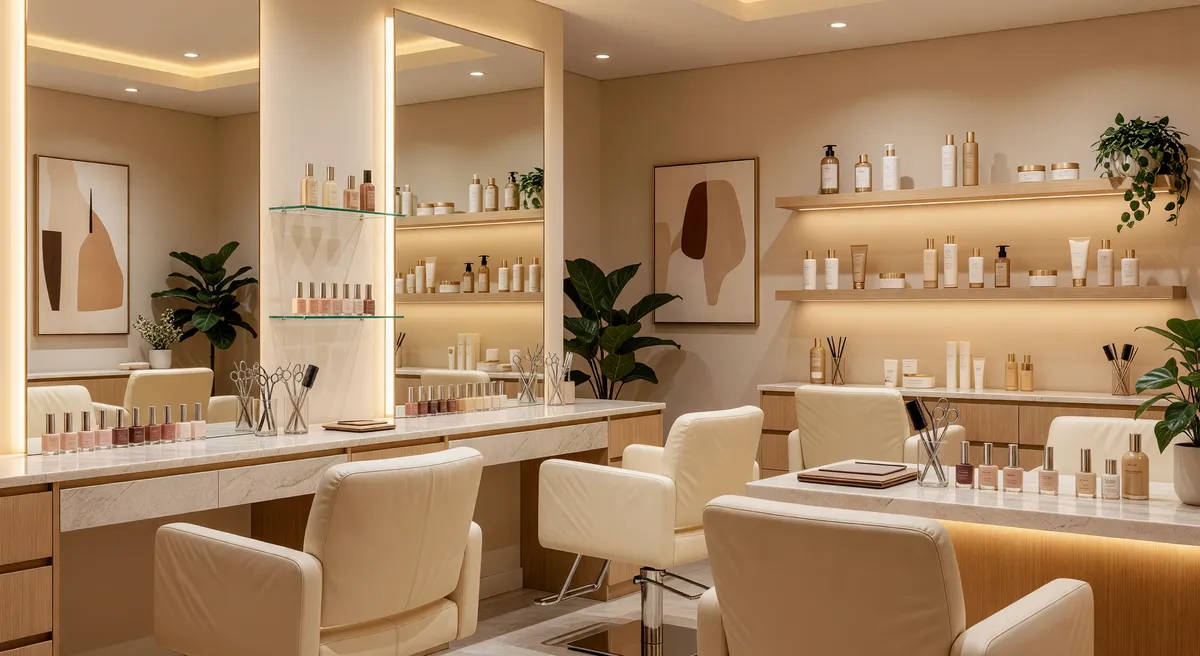 Established High-End Salon in Busy Shopping Center