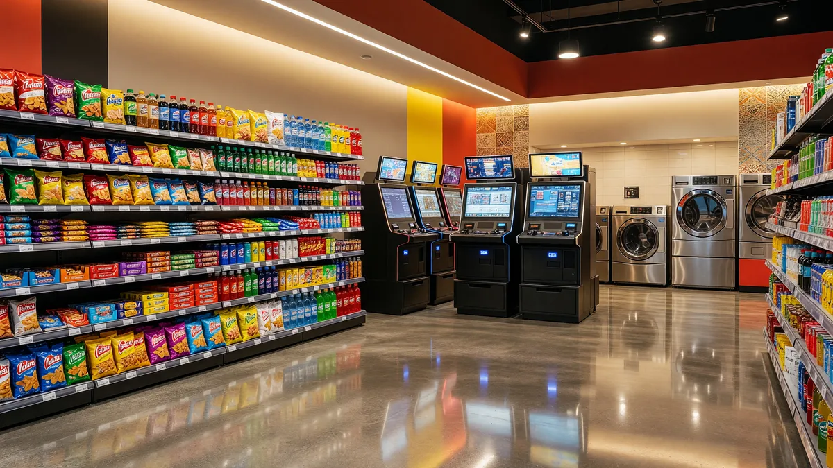 Thriving Convenience Store with Gaming and Laundry Services