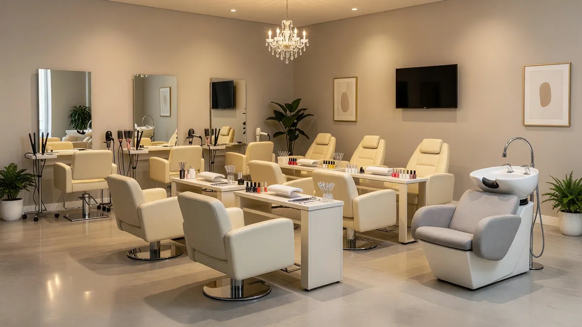 Nail & Hair Beauty Salon - Low Rent!