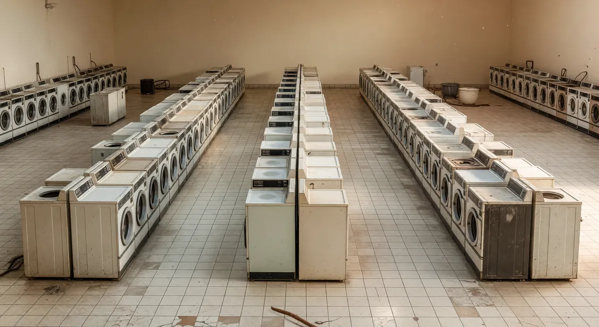 Vacant Laundromat with Real Estate for Sale in Atlantic County