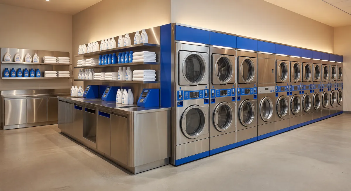 Profitable Laundromat Business in Busy Plaza with Modern Upgrades