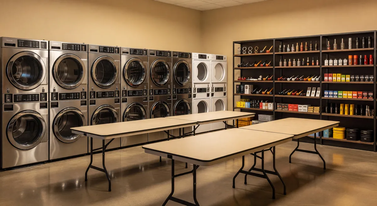 Profitable Laundromat and Smoke Shop Business for Sale in Oklahoma County