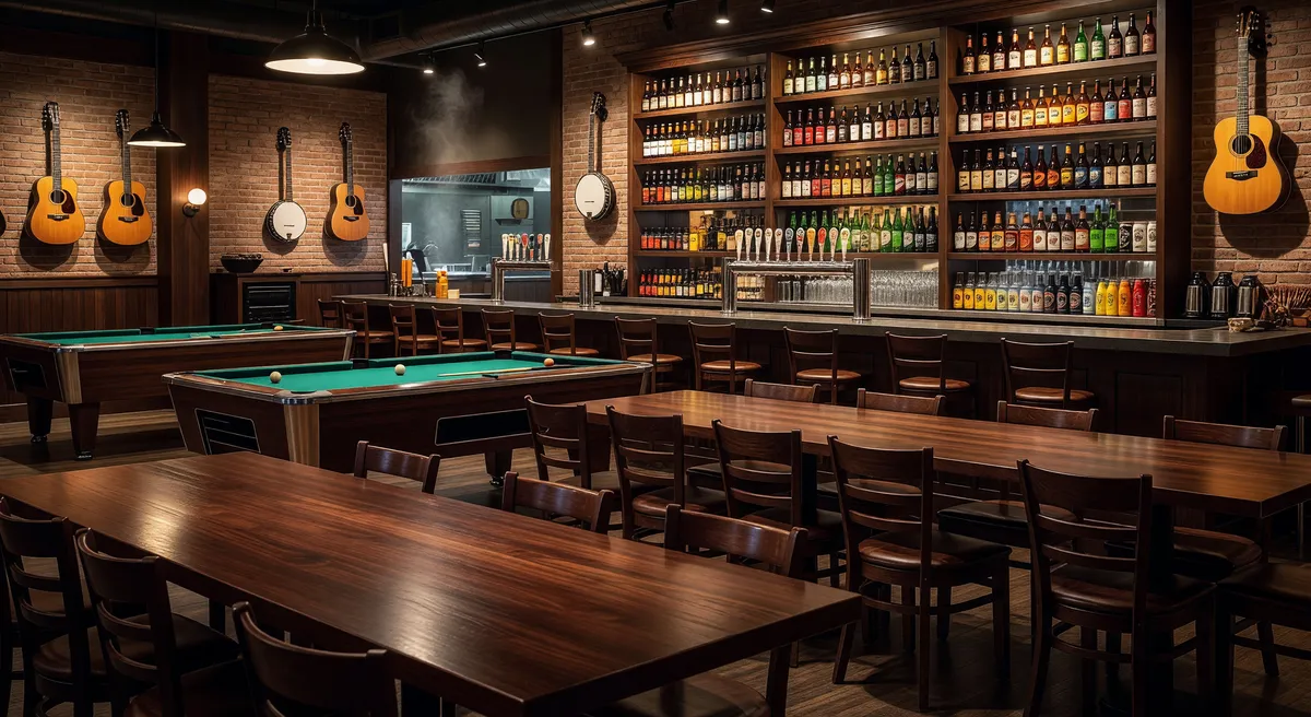 Thriving 5,000 Sq Ft Restaurant with Entertainment Venue