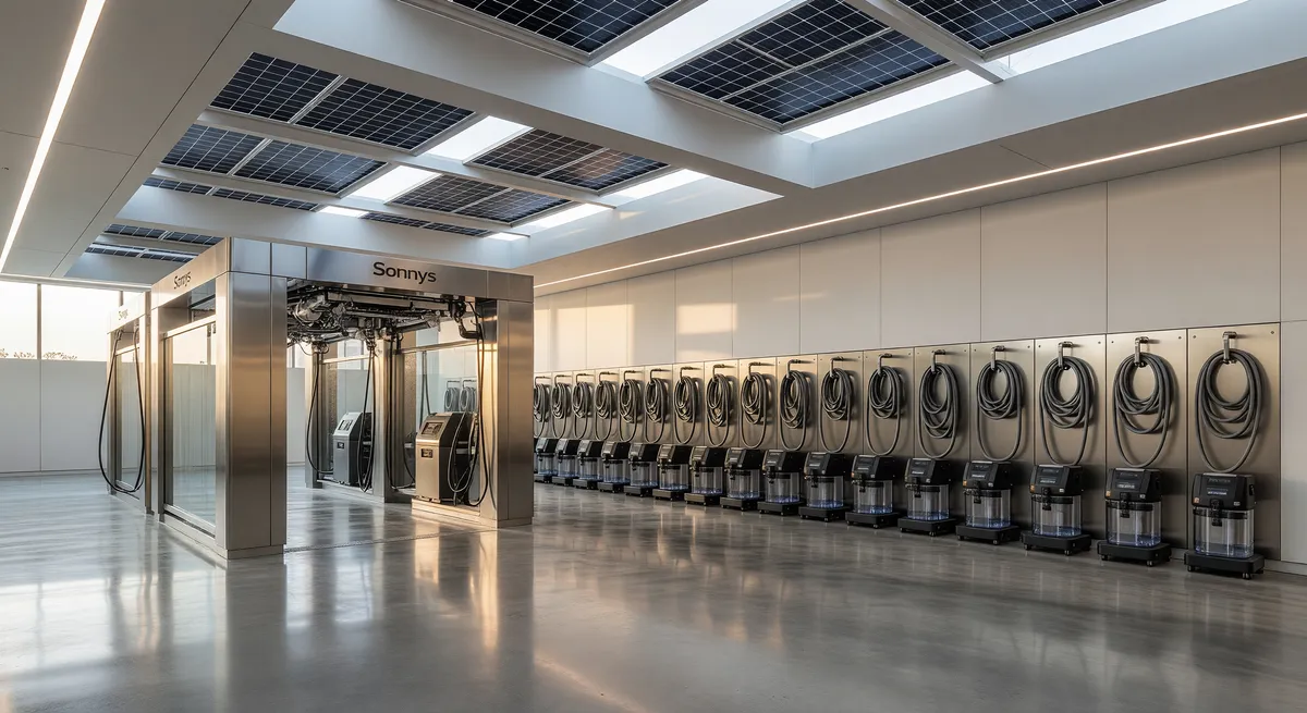 Remodeled Express Car Wash Near Major Intersection