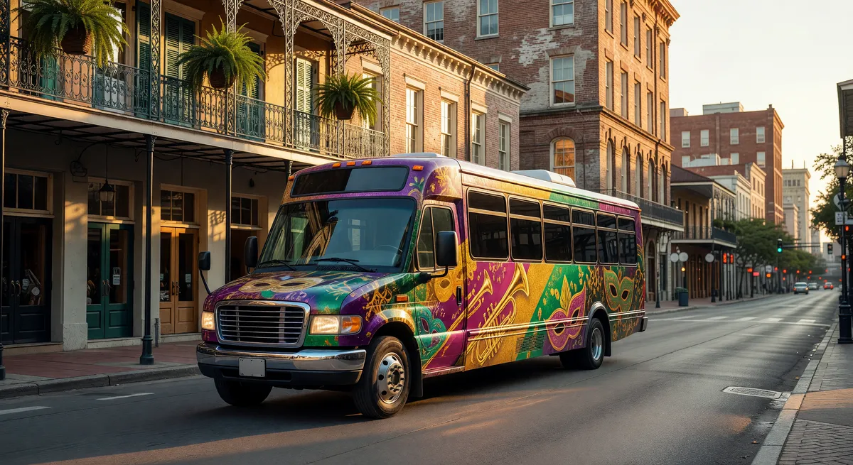 Unique New Orleans Tourism Bus Business Opportunity