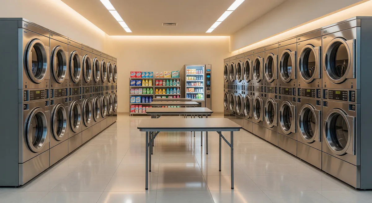 Profitable Self-Service Laundromat Business with Real Estate