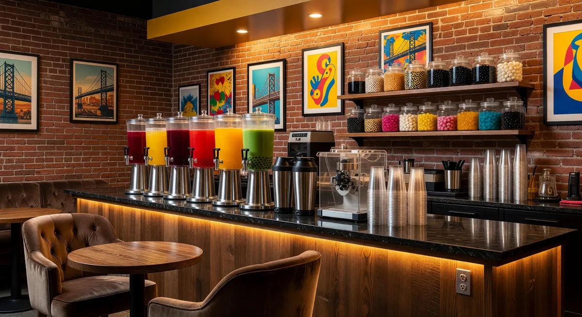 Turnkey Bubble Tea Franchise in Prime Pittsburgh Location