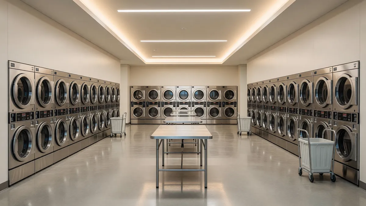 Thriving Laundromat with Self-Service, Wash & Fold, and Delivery Options