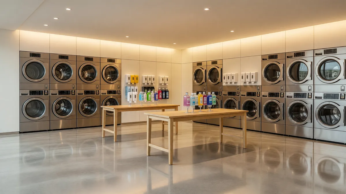 Modern Laundromat Opportunity in Park Slope with New Equipment