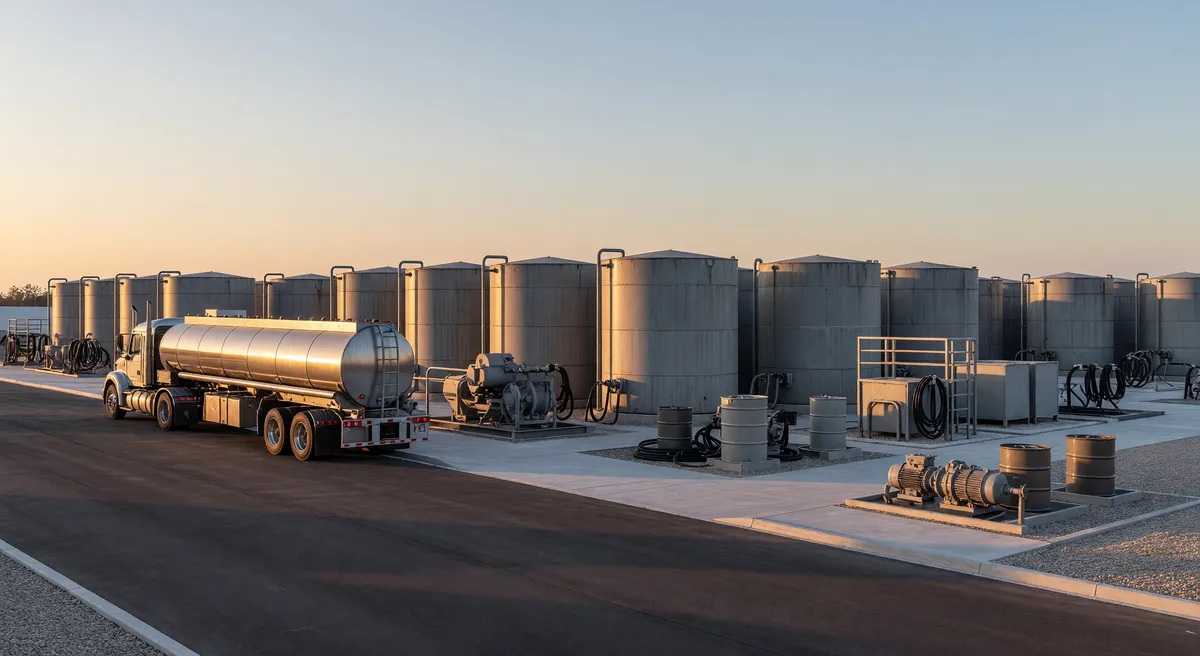 Central Florida Oil Recycling & Waste Services Business with Tanker Truck