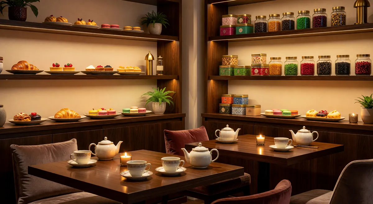 Turnkey Café with Unique Tea Service Concept in Central LA
