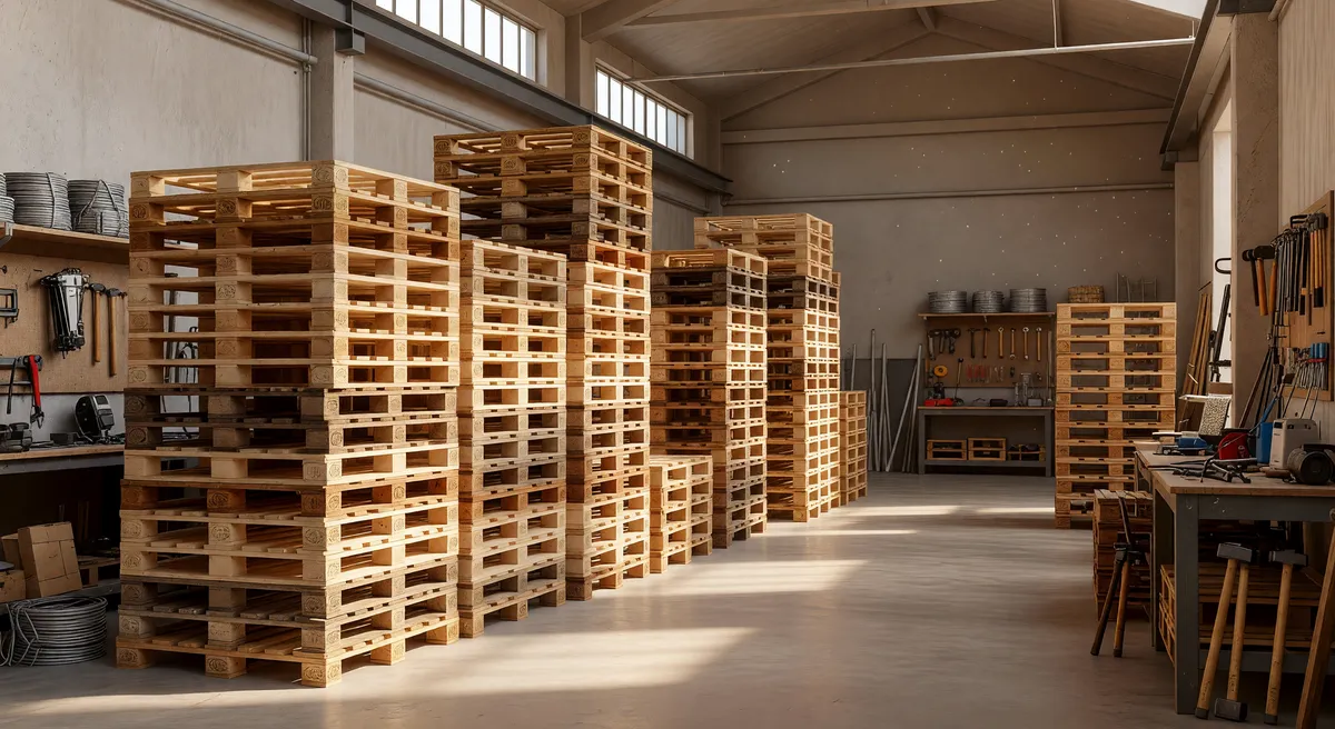 Manufacturer of New & Repaired Pallets with Equipment for Sale in Miami-Dade County