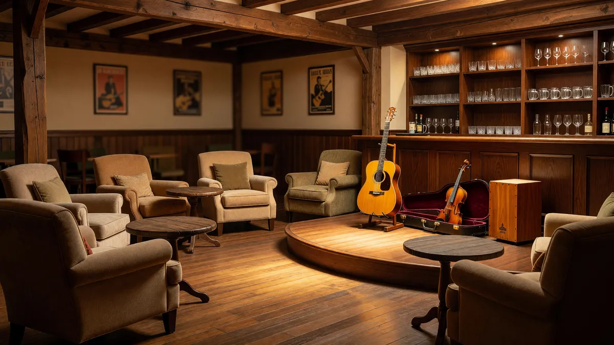 Intimate Music Venue in Nashville