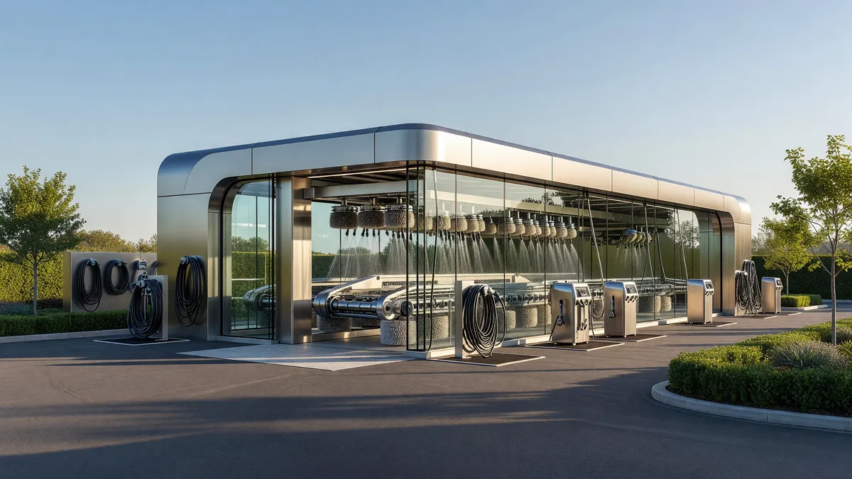 Thriving Express Car Wash Business Near Birmingham