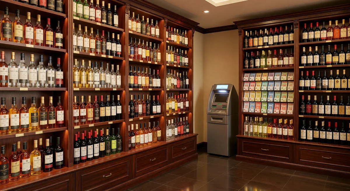 Thriving Liquor Store in Koreatown