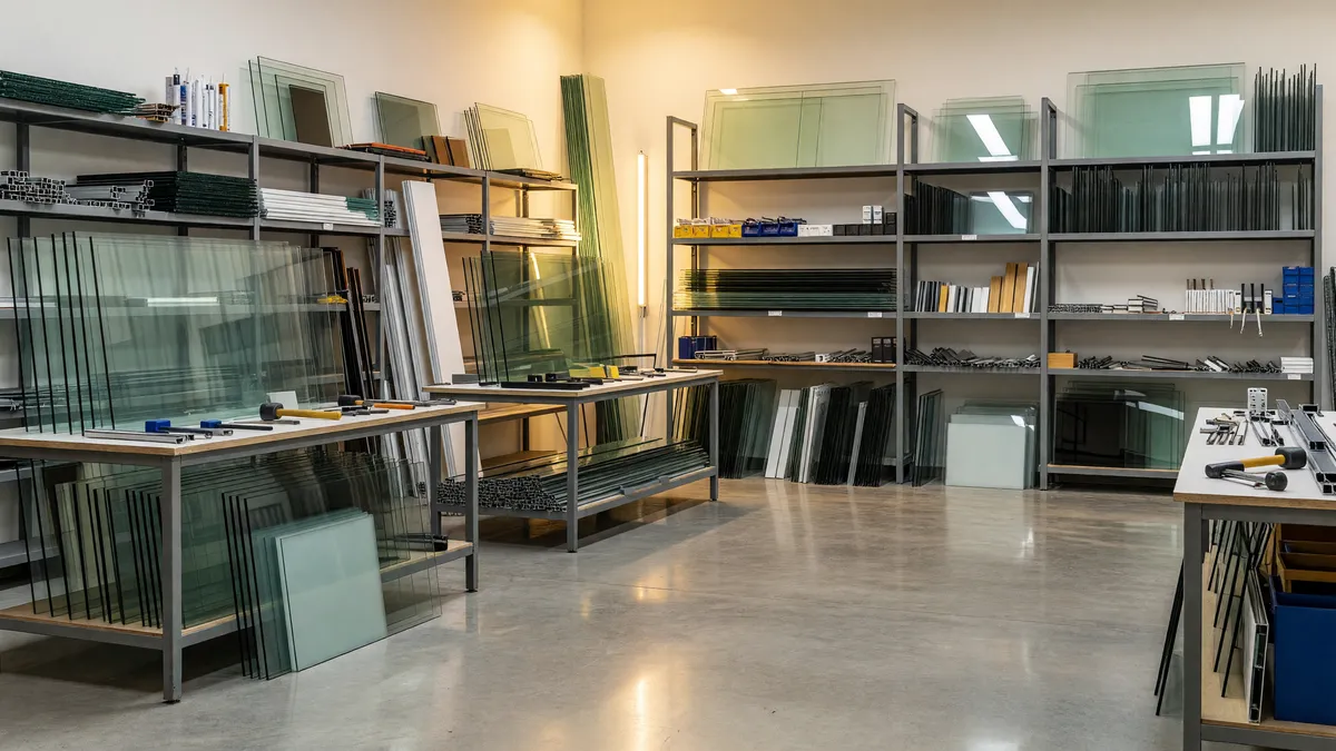 Commercial Glass Business with Framing Fabrication & Installation Services
