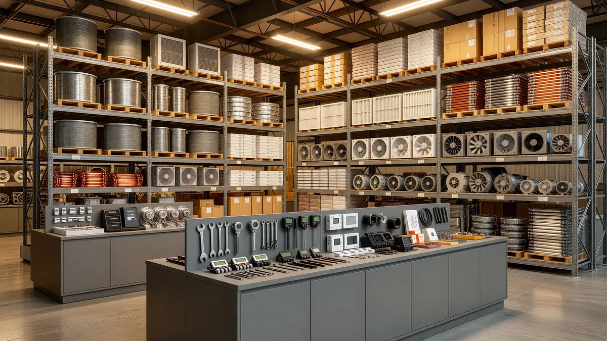 Established HVAC Parts Distributor with Strong Market Presence