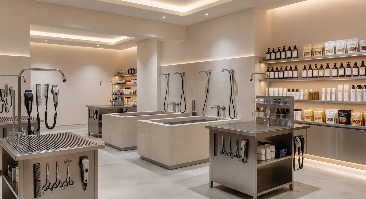 Modern Pet Grooming Salon Business in IA