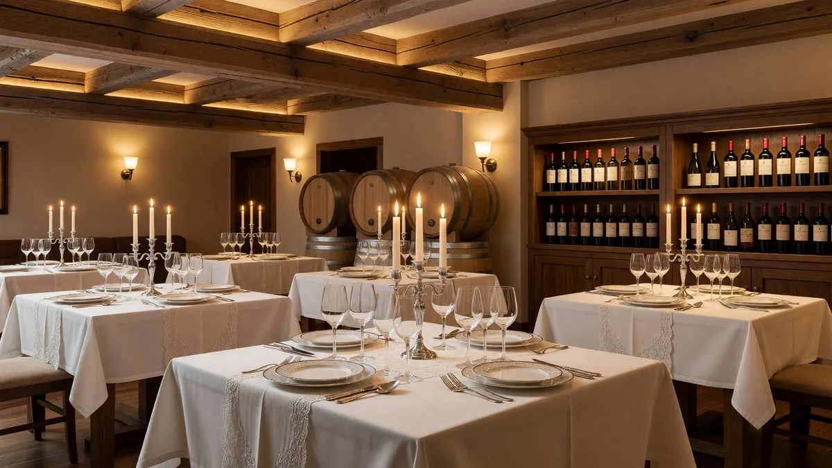 Multi-Purpose Venue Offering Winery, Restaurant, Wedding, and Lodging in Saint Louis