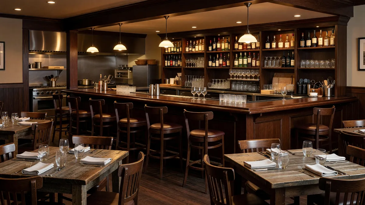 Popular Bar & Grill with Real Estate Available