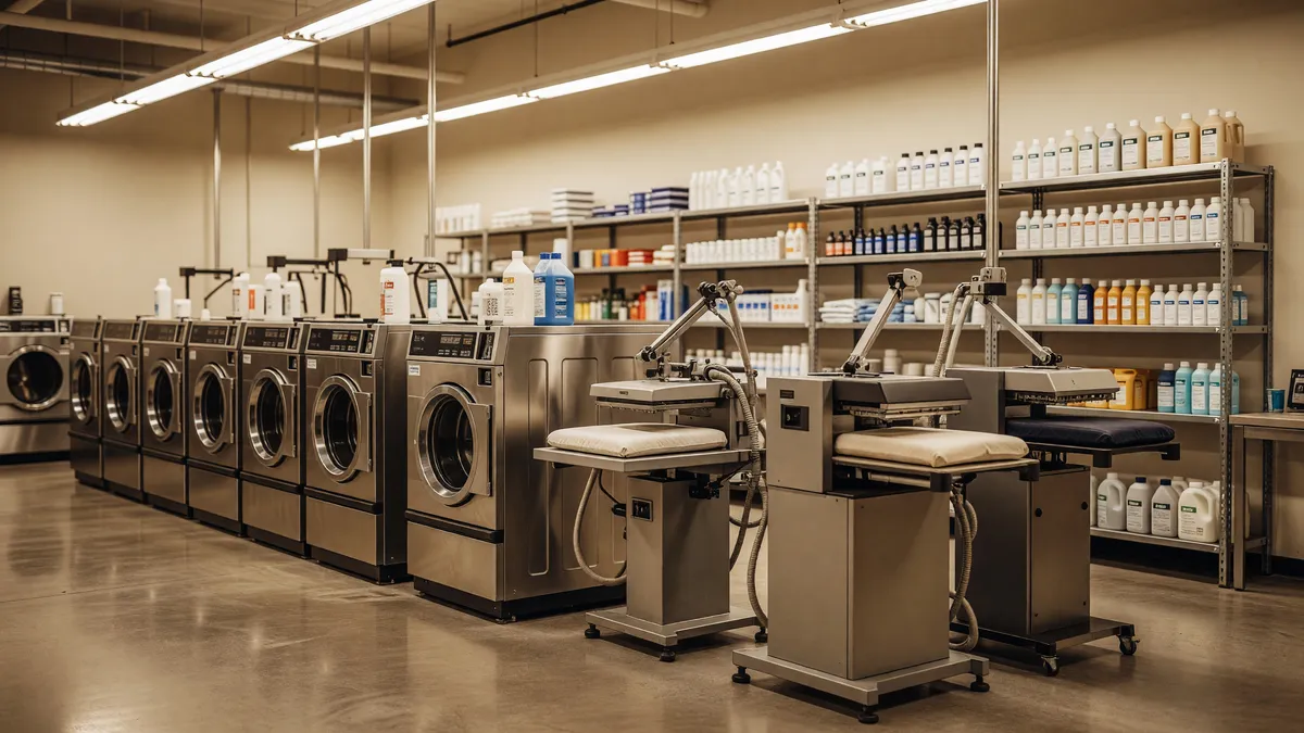 Profitable Dry-Cleaning Plant with Shirt Laundry