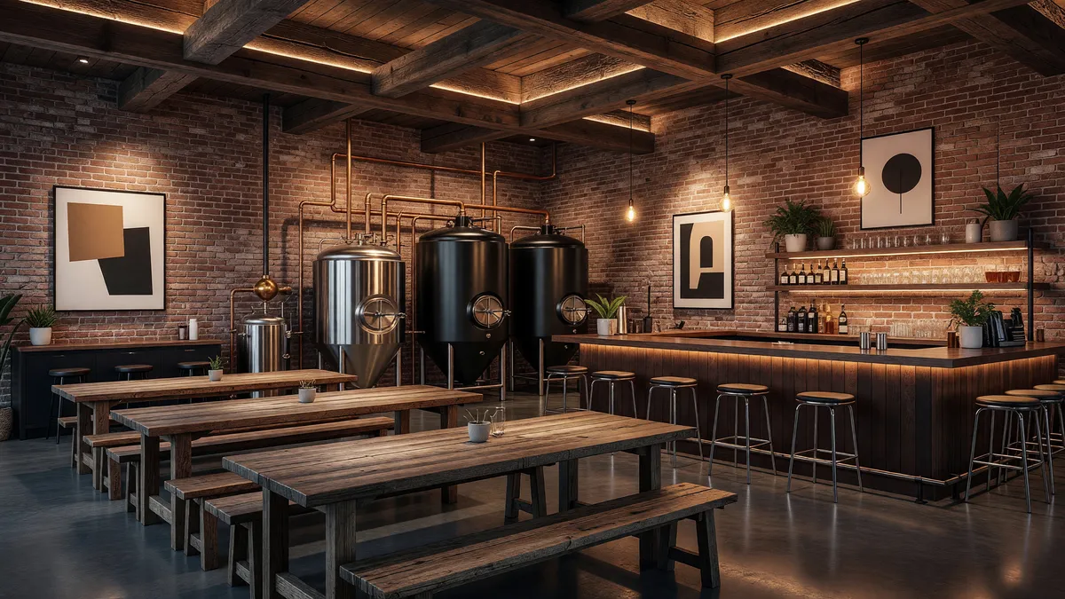 Unique Brewery, Restaurant & Entertainment Venue for Sale in Downtown Kenosha