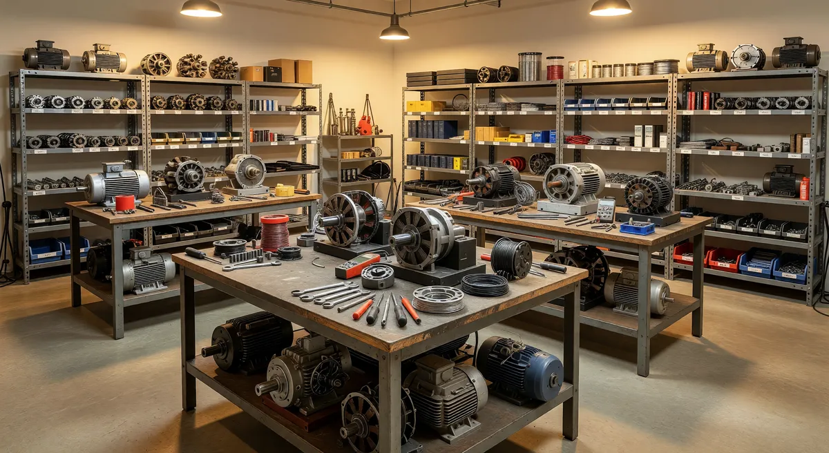 Specialized Electric Motor Repair Business with Diversified Revenue Streams