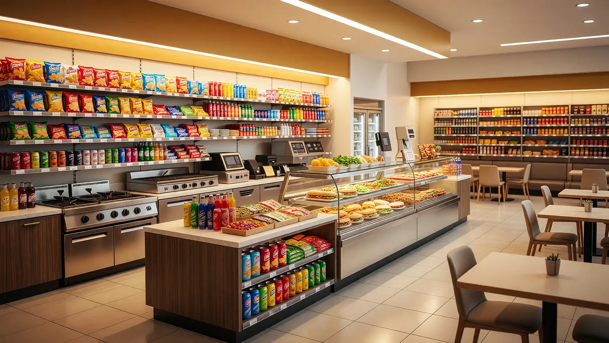 SG 11780 Texas Tyler Branded Gas Station C-Store Fast Food