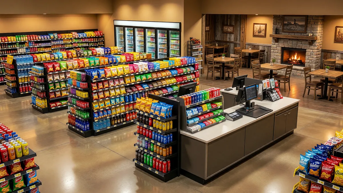 Profitable Gas Station and Convenience Store with Restaurant