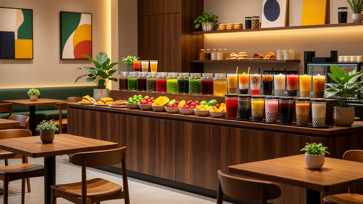 Turnkey Boba Tea & Specialty Café