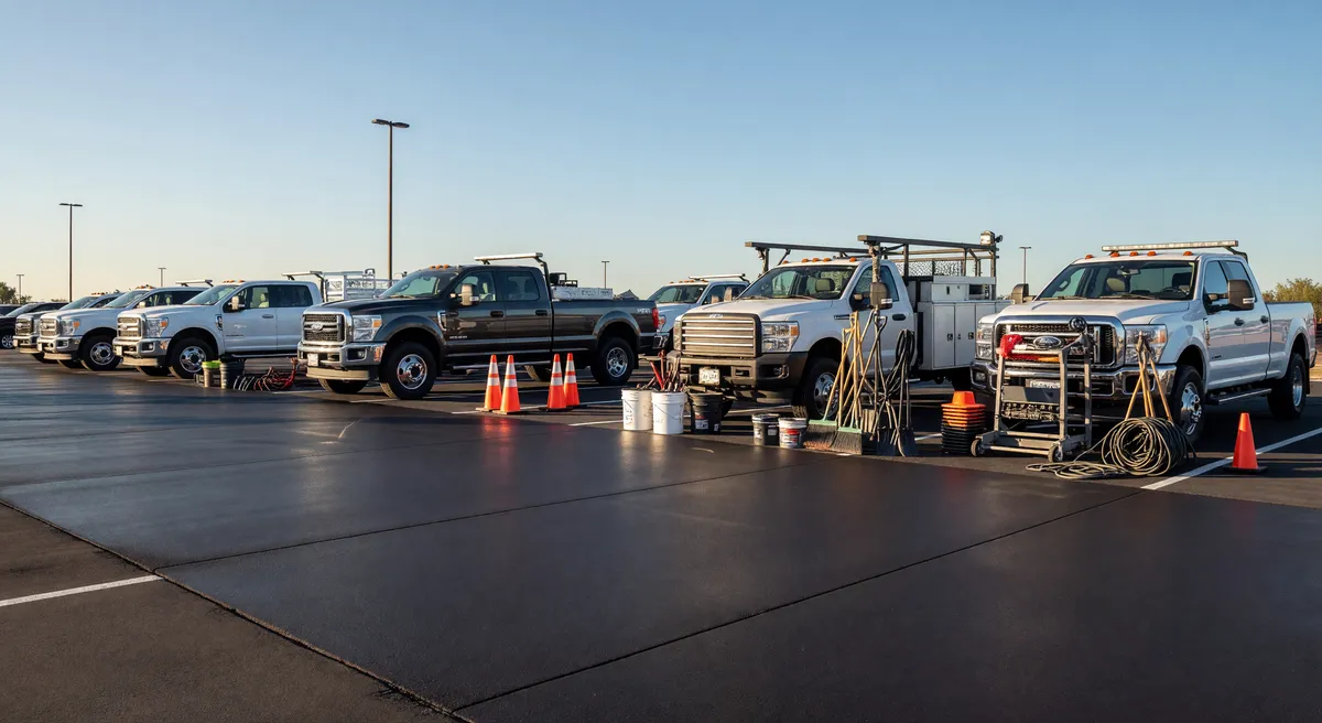 High-Demand Scottsdale Parking Lot Maintenance Business with Equipment for Sale