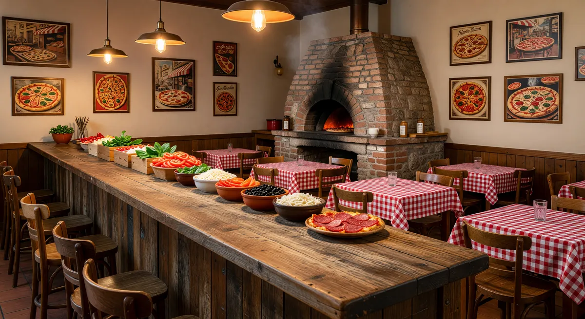 Turnkey Franchise Pizza Restaurant with Specialty Menu and Liquor License