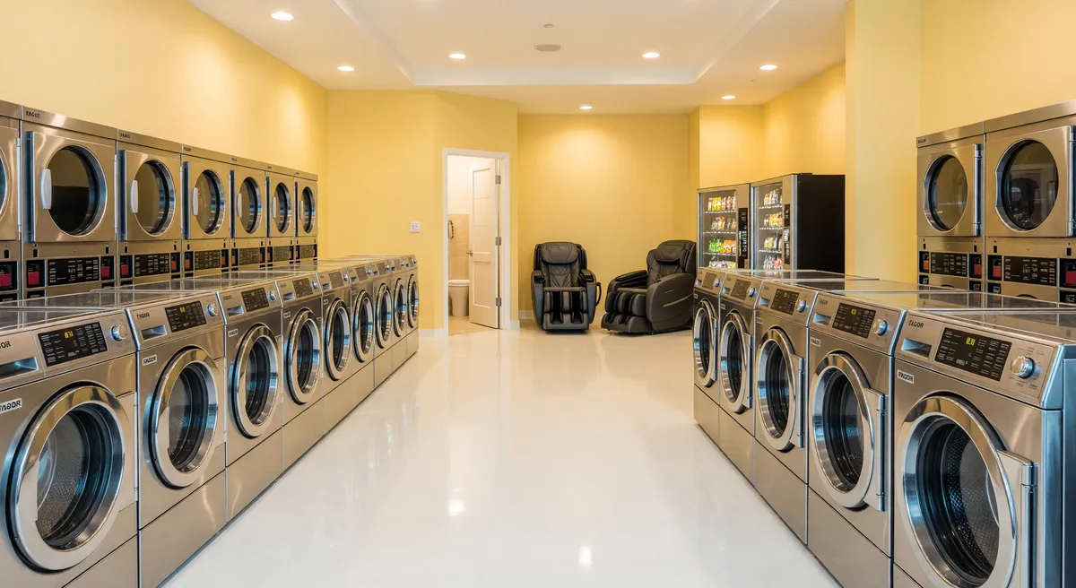 Profitable Coin Laundry with Modern Amenities