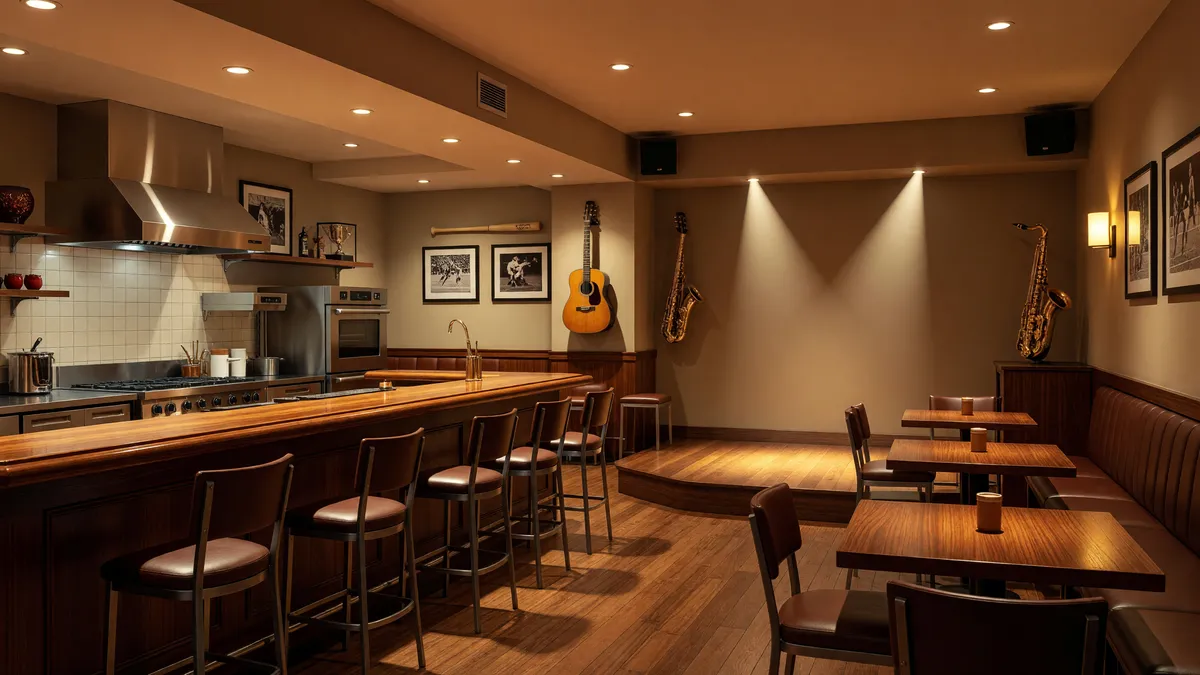 Live Music and Sports Bar with Full Kitchen in Cary
